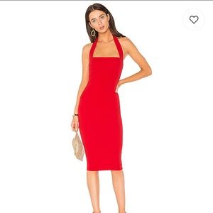 Revolve Boulevard Midi Dress in Flame Nookie
